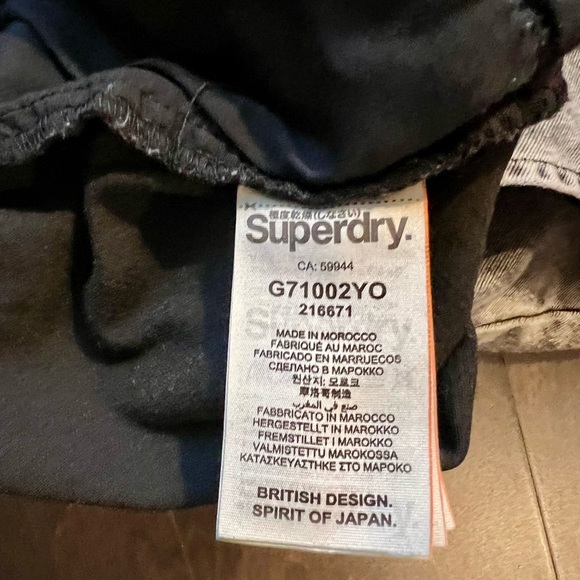 !!BOGO!! 2 for 1 Superdry Indigo Knit Jogger Shortie - Picture 9 of 11
